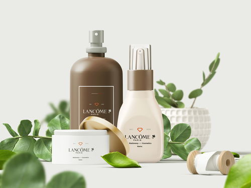 化妝品護膚品 包裝設計 玻璃瓶塑料瓶模型 vi樣機 psd源文件素材 淘寶網(wǎng) 包裝樣機